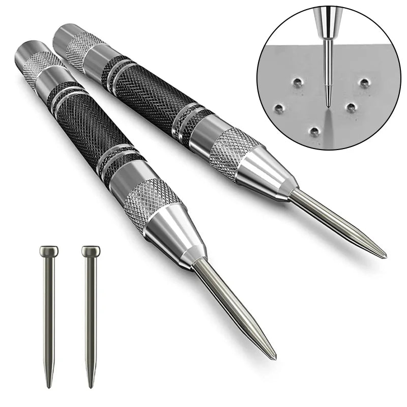 Automatic Centre Punch General Woodworking Metal Drill Adjustable Zpaxo