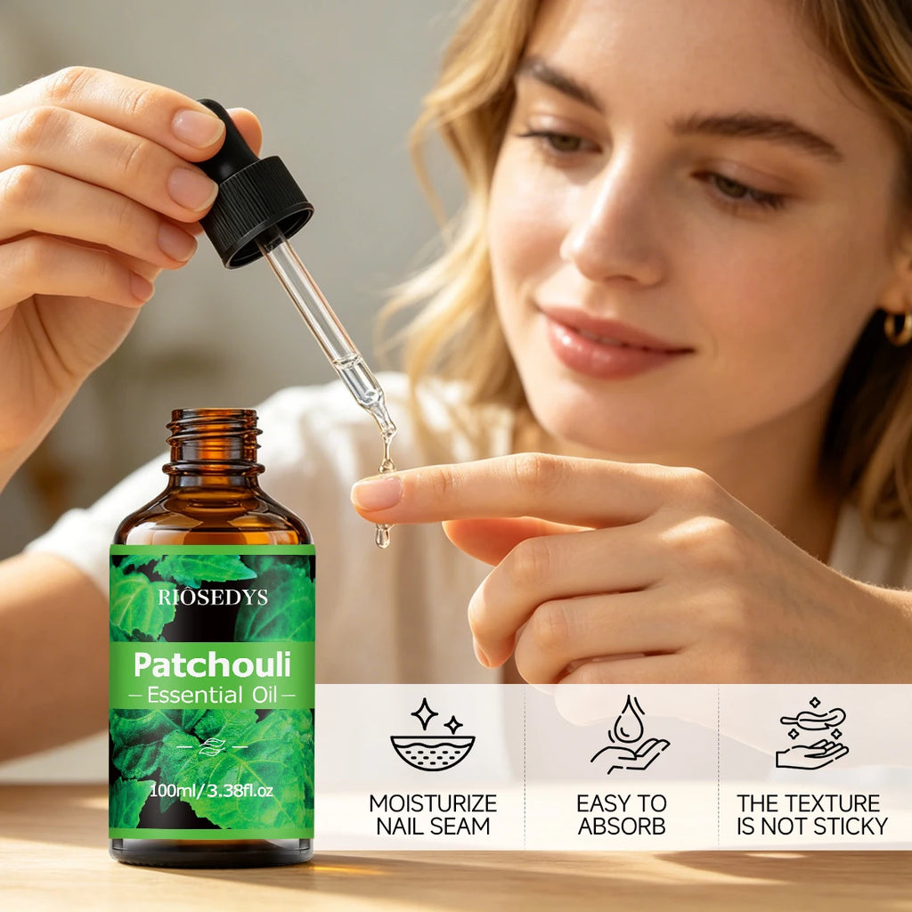 PATCHOULI ESSENTIAL OIL Moisturizing Nourishing Massage Suitable Zpaxo