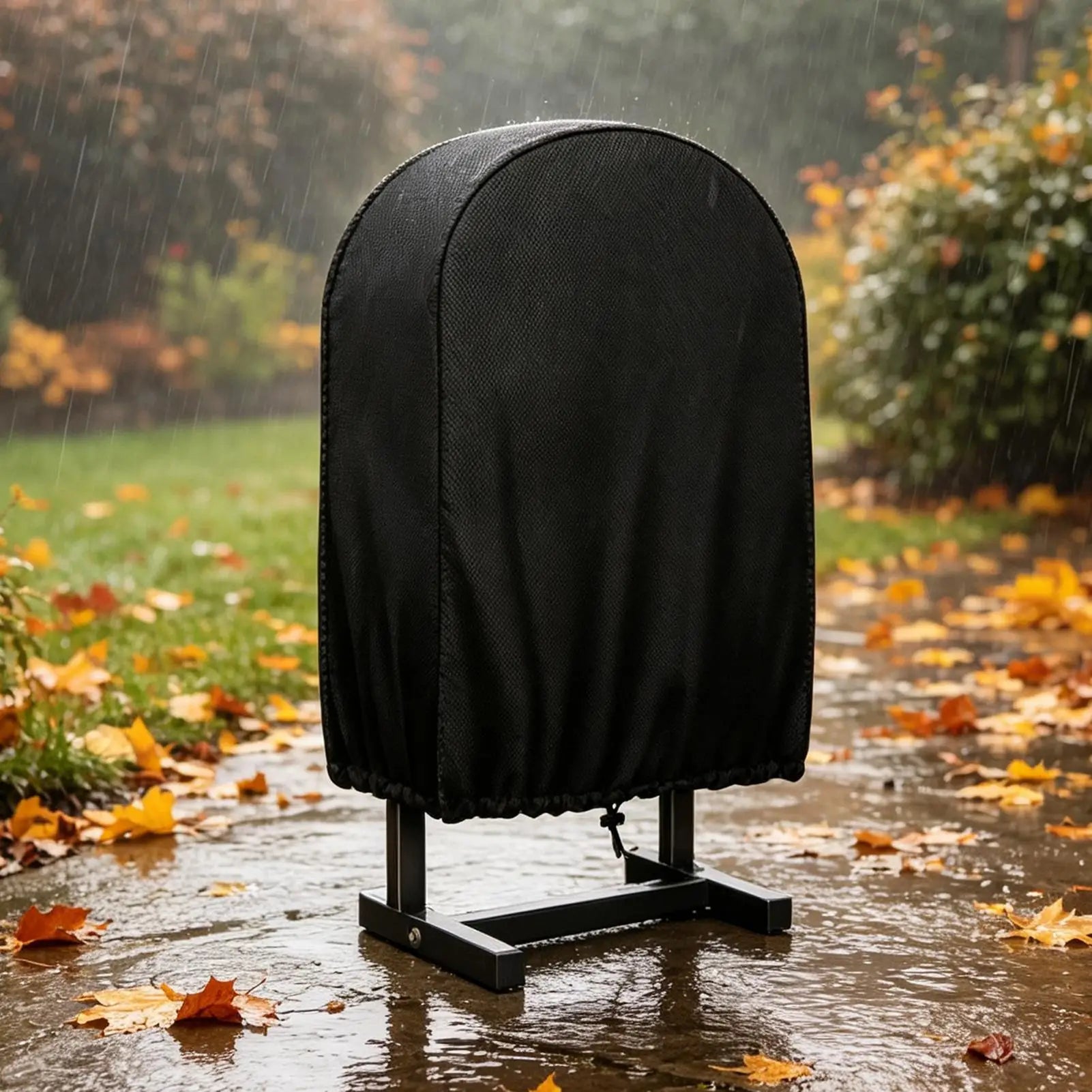 Garden Hose Reel Cover UV Resistant Dustproof Easy Installation