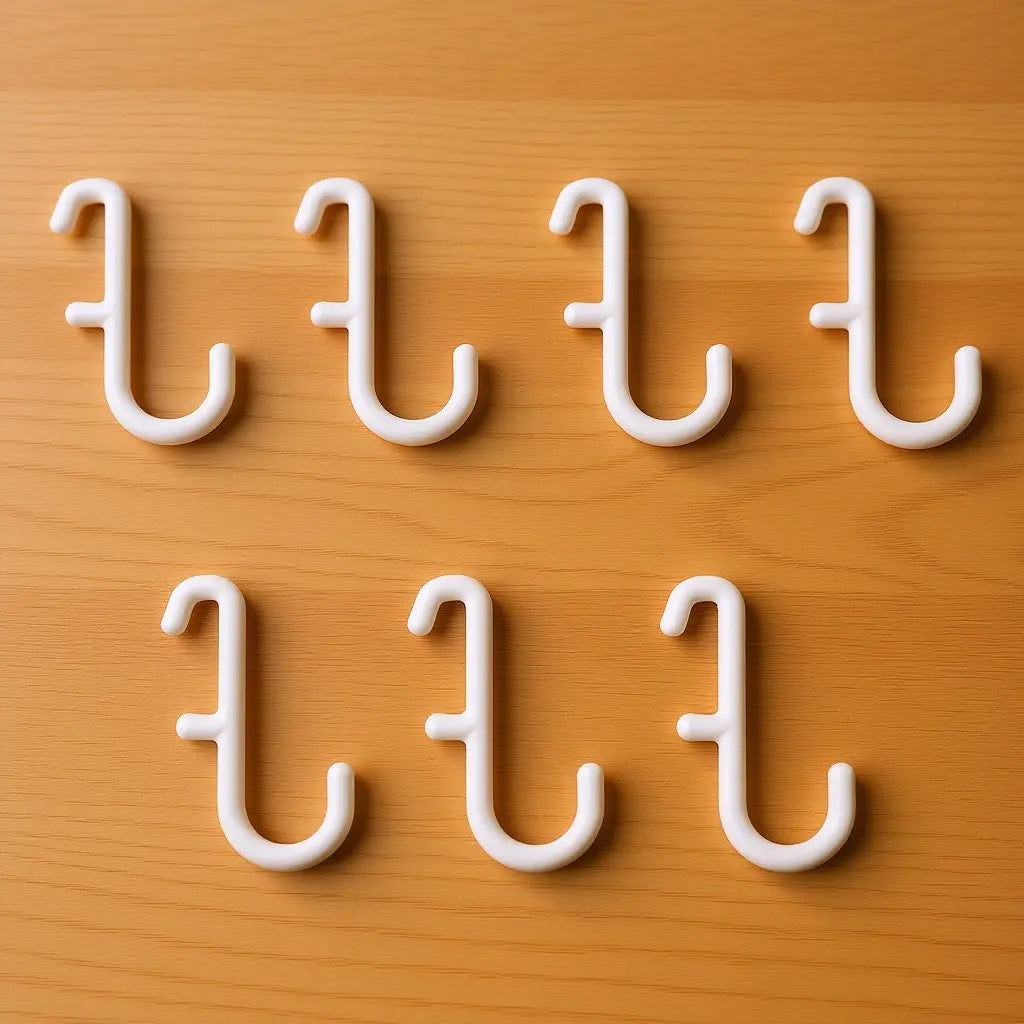 Premium Heavy Duty Pegboard Hanging Hooks Hole Board Display Shelf