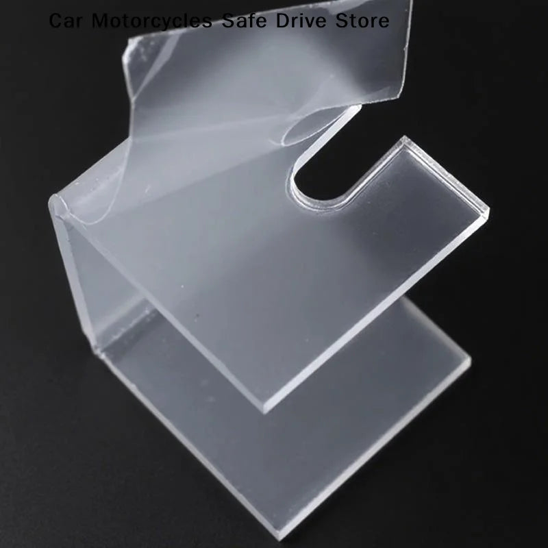 Hand Fan Display Stand Bracket Clear Acrylic Holder Storage Support