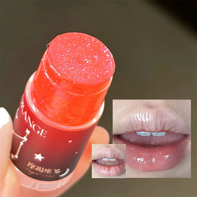 Constellation Series Lip Balm Lasting Nourishment and Moisture Lips Base Makeup Lip Gloss Fade Lips Lines Daily Care Lipstick Zpaxo
