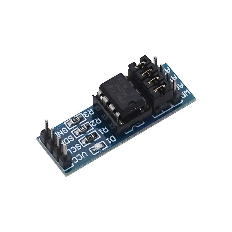 1PC AT24C256 EEPROM Non-Volatile Board IIC Two-Wire Bus Fit AT24C01 To AT24C256 Chips Zpaxo