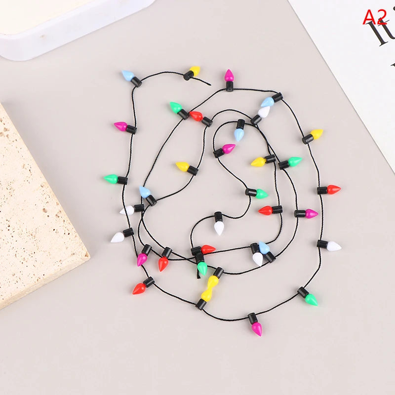 ▶1:12 Dollhouse 1 String Of Fake Lights Christmas Good Decoration Miniature Furniture Accessories Mini String Lights Zpaxo A2