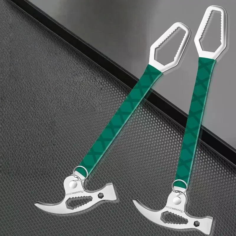 Wrench Pry Bar Nail Lifting Multifunctional Sheep Horn Connected Zpaxo