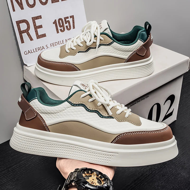 Men's Shoes Casual Sneakers Luxury Trainers Breathable Race Running