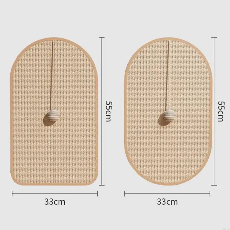 Multipurpose Sisal Cats Scratch Mat Claw Grinding Board Pad No