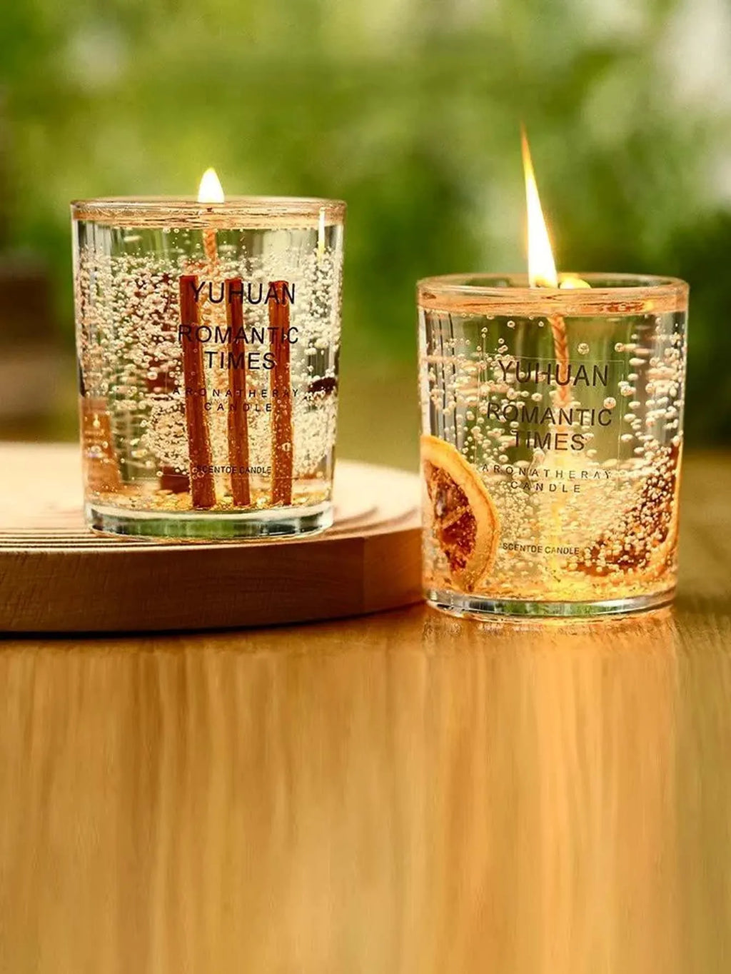 500g Transparent Jelly Gel Wax DIY Candle Making Kit + Wicks Candle Making Kit Zpaxo