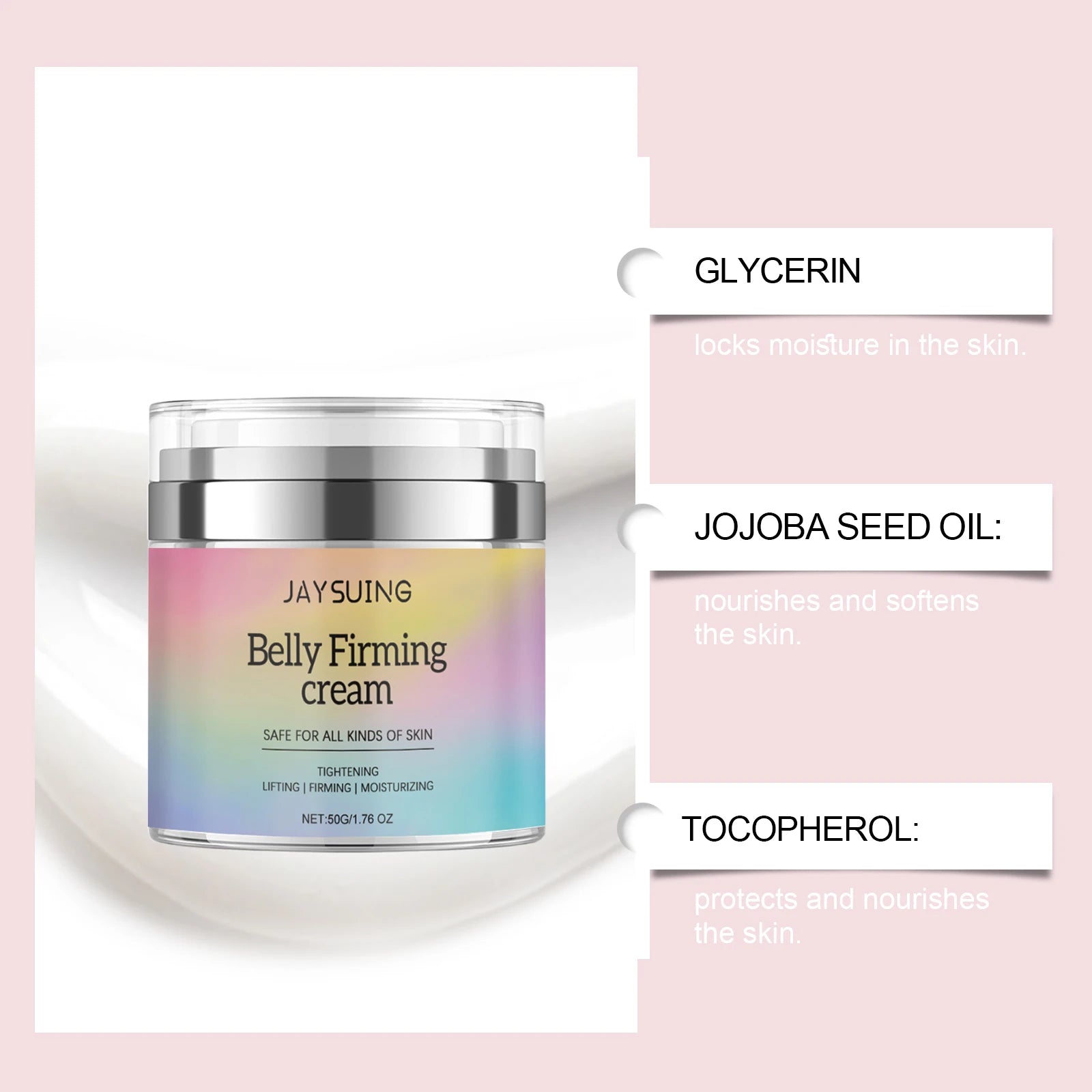 Jaysuing Belly Firming Cream – Tighten, Hydrate & Smooth Skin Body Firming Cream Zpaxo