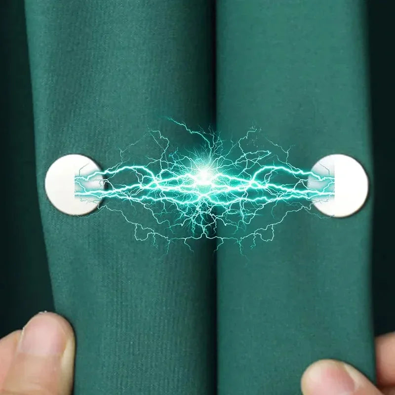4 8 Pair Magnetic Curtain Hooks Removable Clips Prevent Light