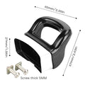 2PCS For Steamer Cookware Kitchen Accessories Side Handles Bakelite Pot Ears Replace Anti-scalding Pot Handle Zpaxo 2PCS Black