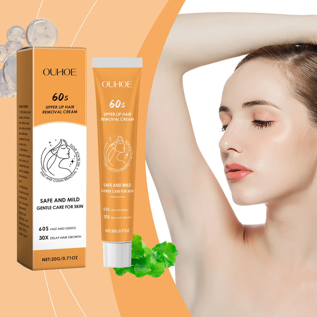 Hair Removal Creams Fast Gentle Removal Skin Care Whitening Clear Lip Hair Underarm Depilation Cream For Women Beauty Zpaxo
