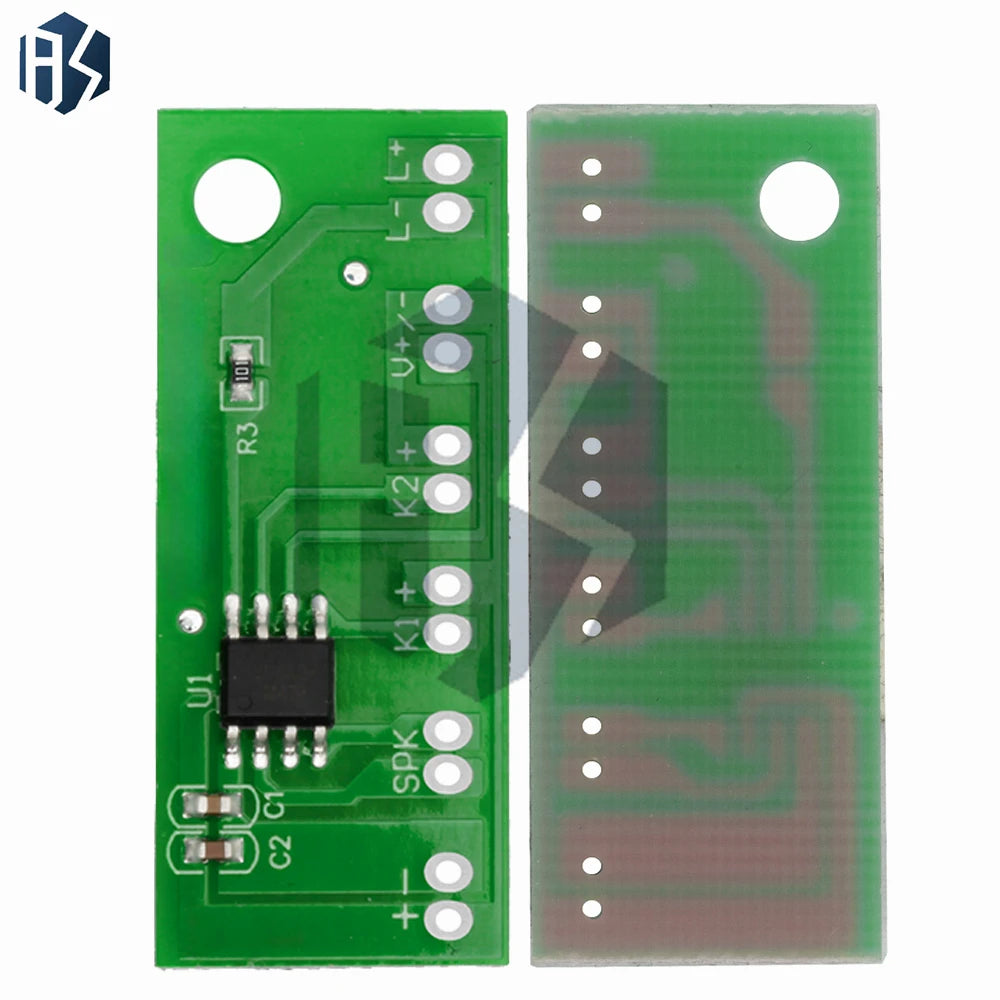 26 Rhythmic Music Doorbell IC Chip DIY Module Flashing Light Zpaxo
