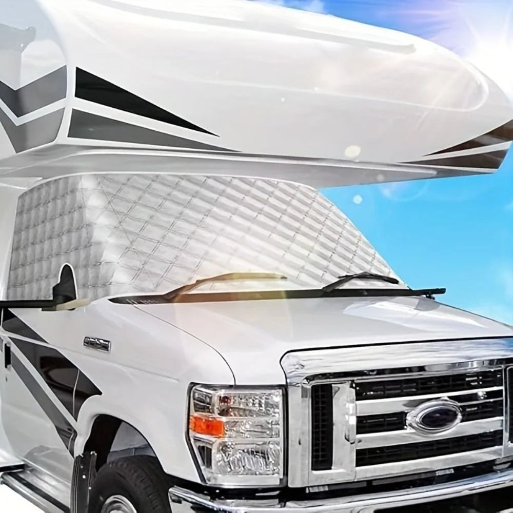 Protector Magnetic Windshield Cover 4 Layers Waterproof Sunshade Zpaxo