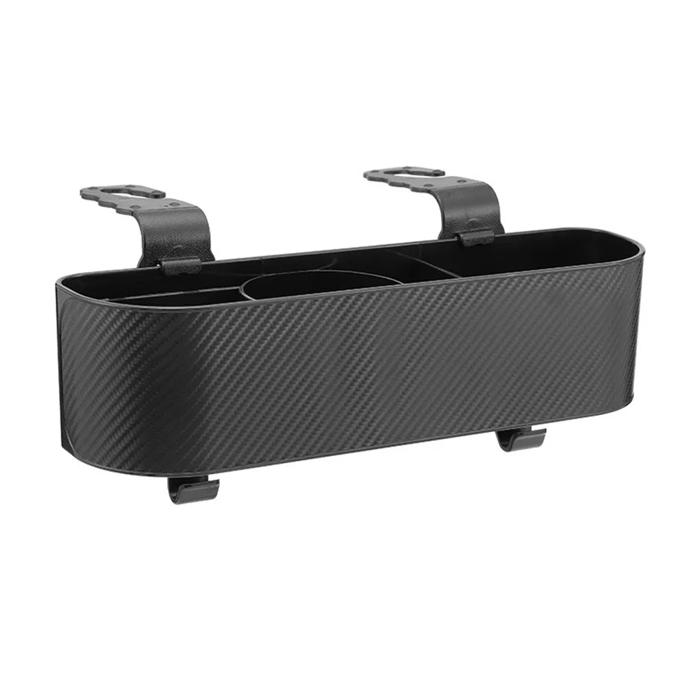 With Hooks Car Seat Storage Box Partitioned Waterproof Car Interior Cup Holder Multifunctional Large Load Bearing Zpaxo