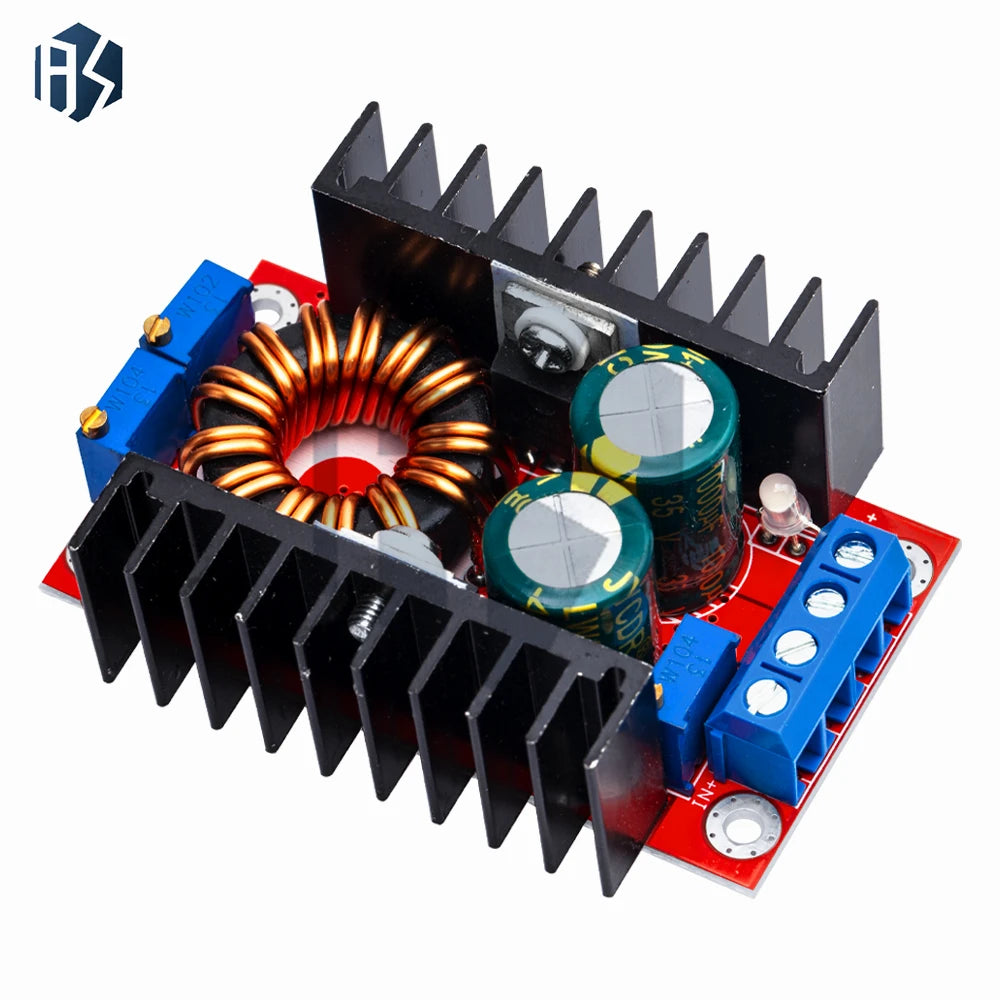 DC DC CC CV Buck Boost Converter 9-35 to 1-35V 80W Buck Booster DC Step Down Step Up Adapter Module Adjustable Voltage Regulator Zpaxo