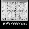 Clear Natural French Short Square Nail Tip Half Cover Extra Tips Box Zpaxo Square-Natural