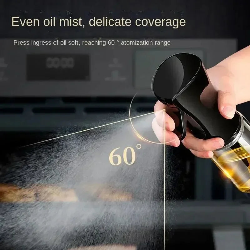 Oil Spray for Cooking Olive Oil Dispenser Plastic Bottle Sprayer Mist-Reusable Food Grade Oil Vinegar Spray Kitchen Accessories Zpaxo