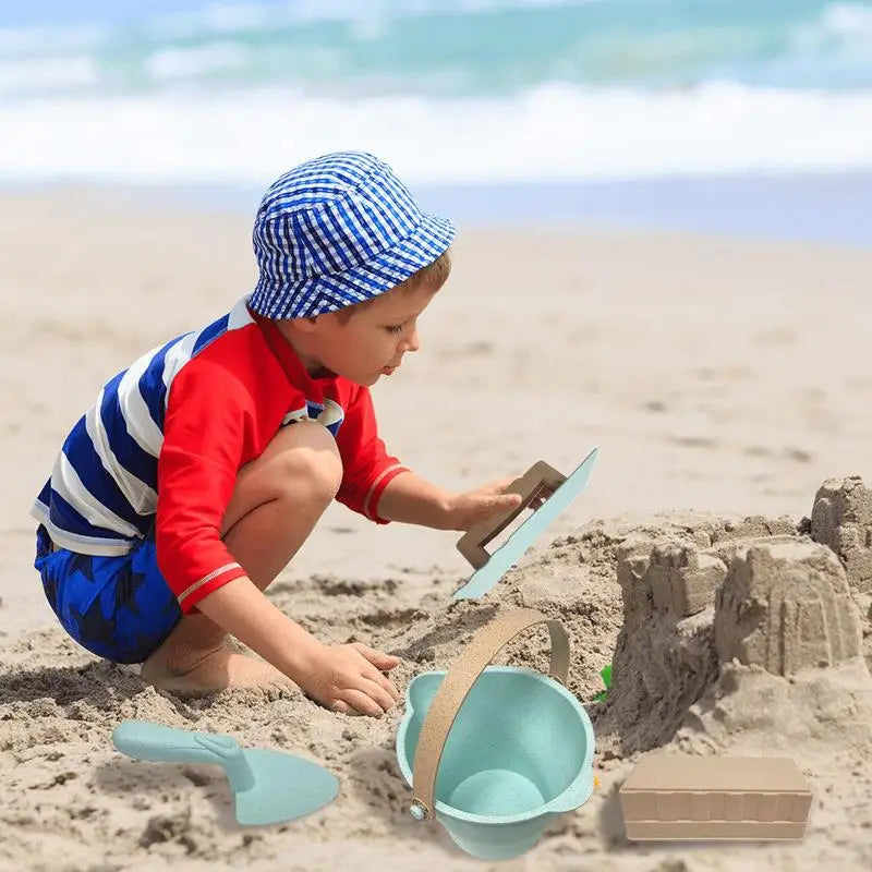 Toddler Beach Toys Sand Box Castle Play Buckets Toy Shovels Molds Zpaxo United States