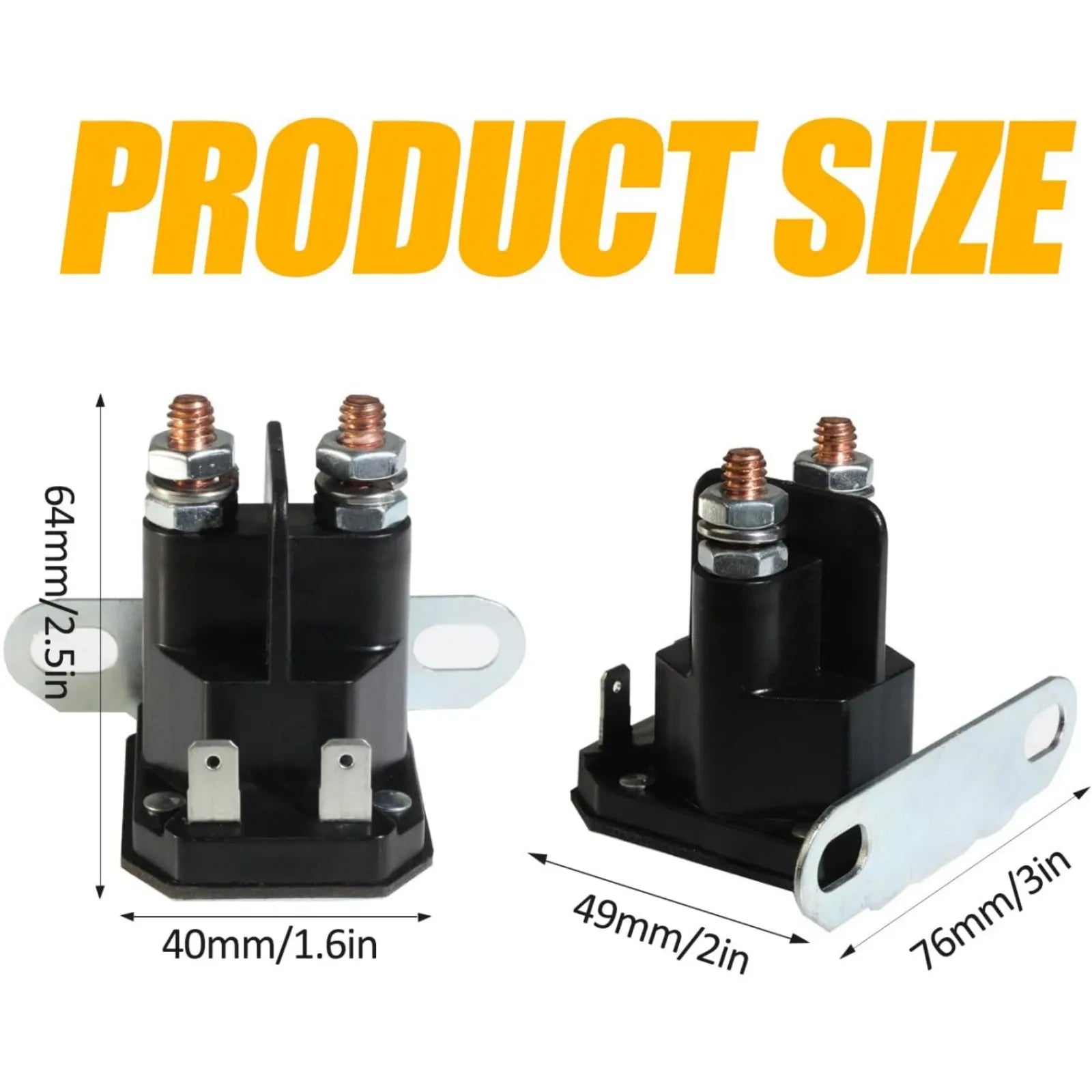 1Pc 435-151 Starter Relay Solenoid 12V For John Deere D100 D105 D110 D120 D125 D130 D140 D150 725-04439 AUC15346 Car Accessories