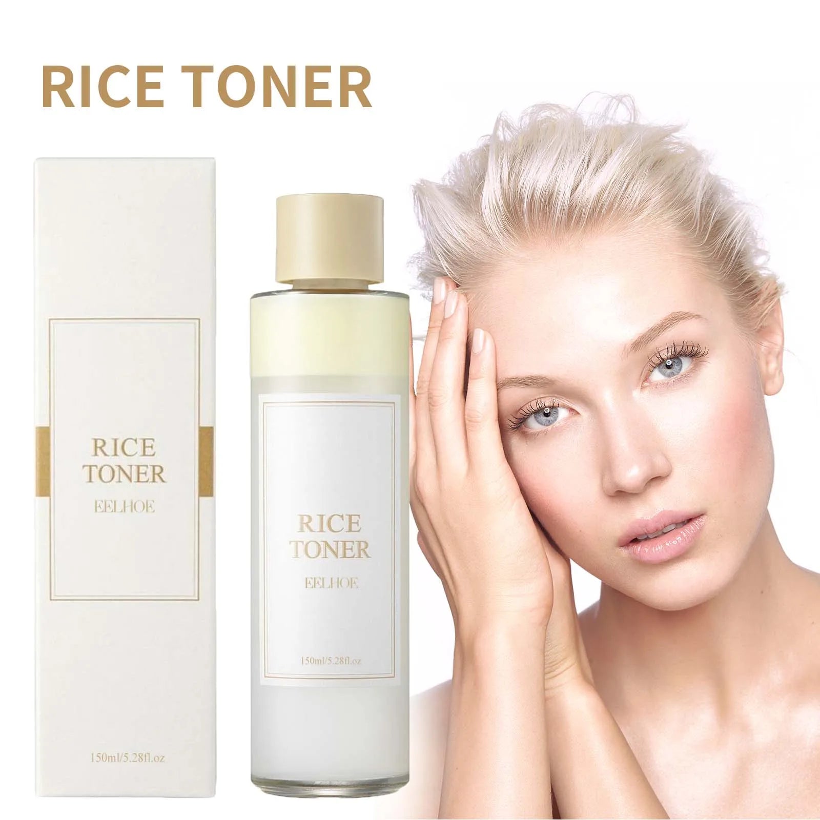 Eelhoe Rice Toner – Brightening, Moisturizing & Firming 150ml Facial Toner Zpaxo Default Title