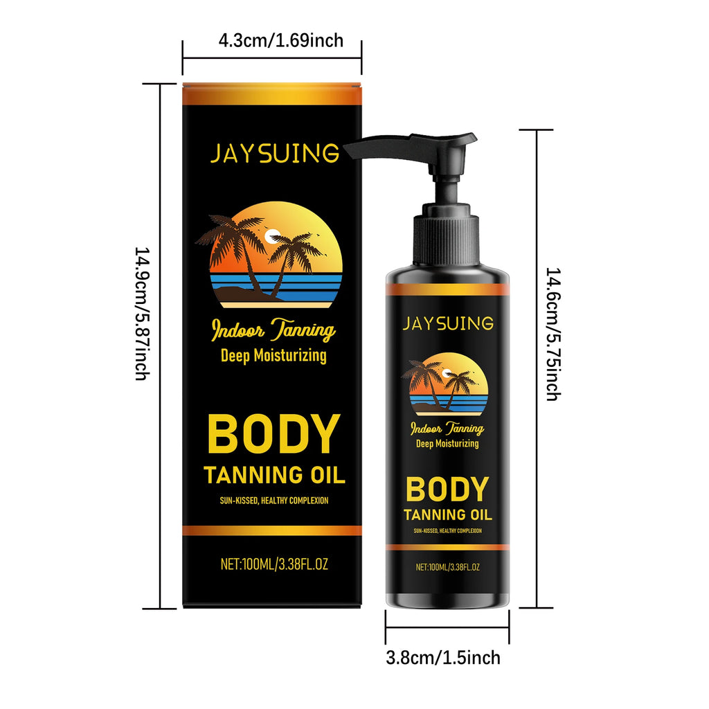 Jaysuing Moisturizing Body Tanning Oil – Self Tanner & Bronzer Self Tanning Oil Zpaxo