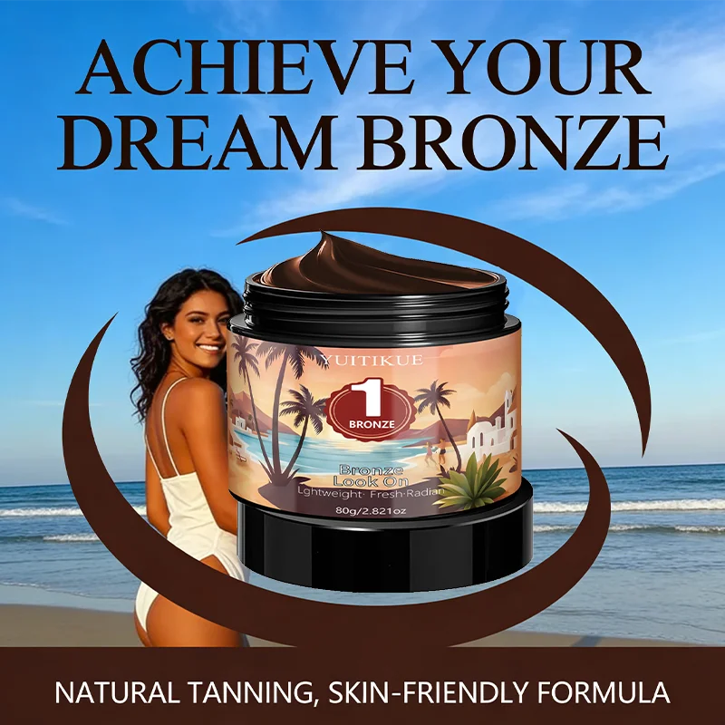 YUITIKUE Self Tanning Cream – Natural Bronze Glow, 80g Self Tanning Cream Zpaxo