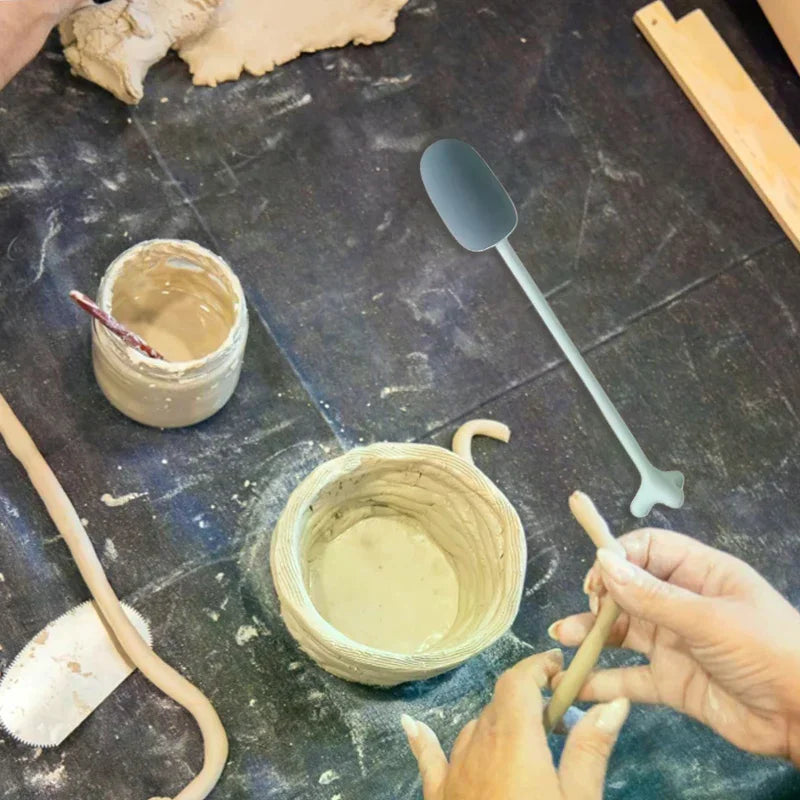Pottery Absorbent Sponge Stick Sculpture Clip DIY Ceramic Throwing Zpaxo