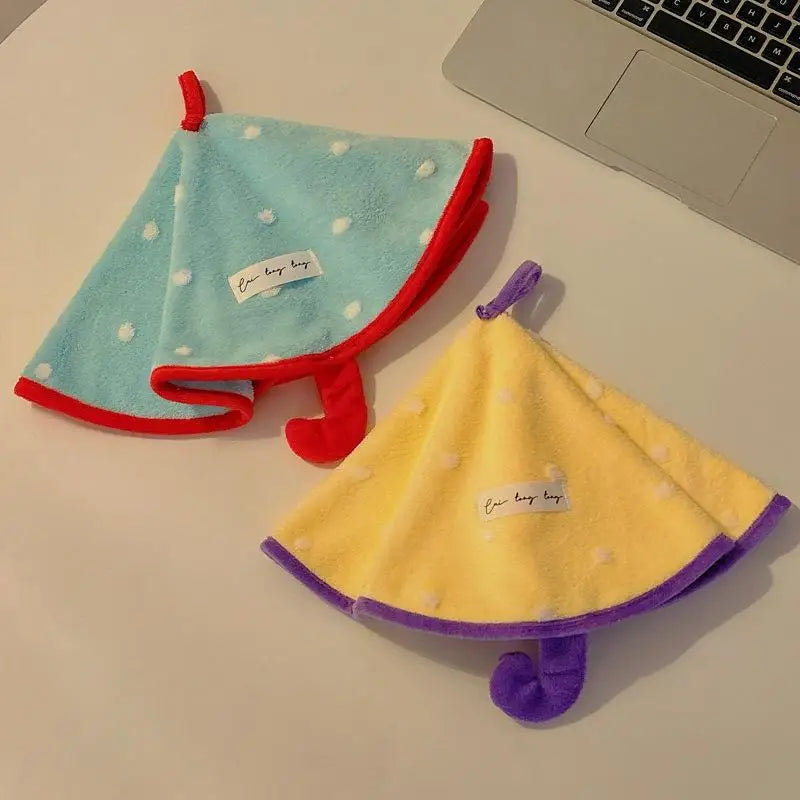Mini Umbrella-shaped Hand Towel Cute Absorbent Quick-drying Bathroom Zpaxo