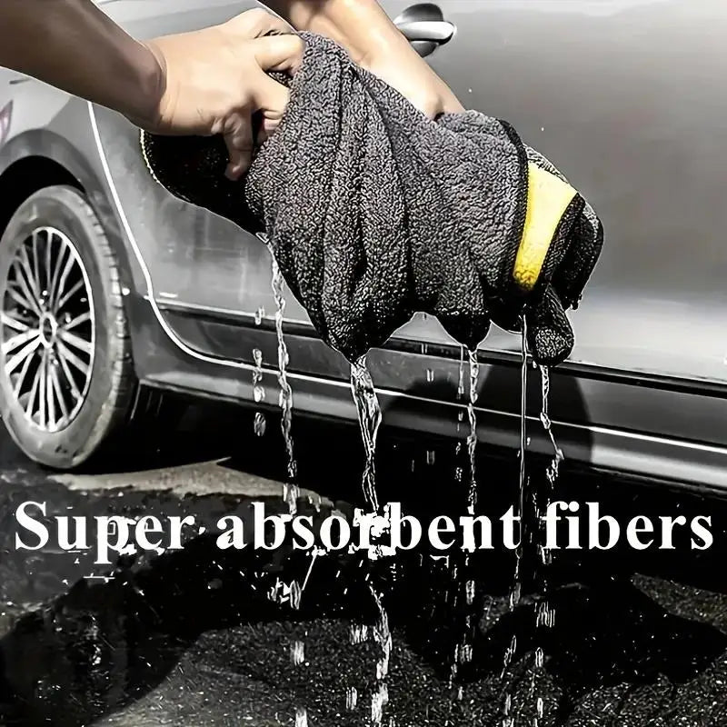Premium Super Absorbent Microfiber Towel for Car Truck Cleaning, Extra Large Quick-Dry Drying Cloth, Heavy Duty Care Zpaxo