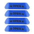 4-Pack Night Reflective Car Door Safety Warning Stickers Car Safety Sticker Zpaxo D