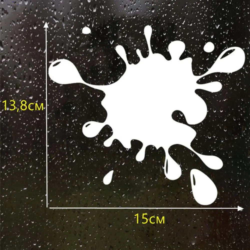 Car Styling Decoration Stickiness Window Water Droplets Sticker Zpaxo