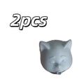 2pcs Cat-Shaped Toothpaste Dispenser – Fun Bathroom Accessory for Pet Lovers, Makes Brushing Enjoyable Zpaxo 2pcs