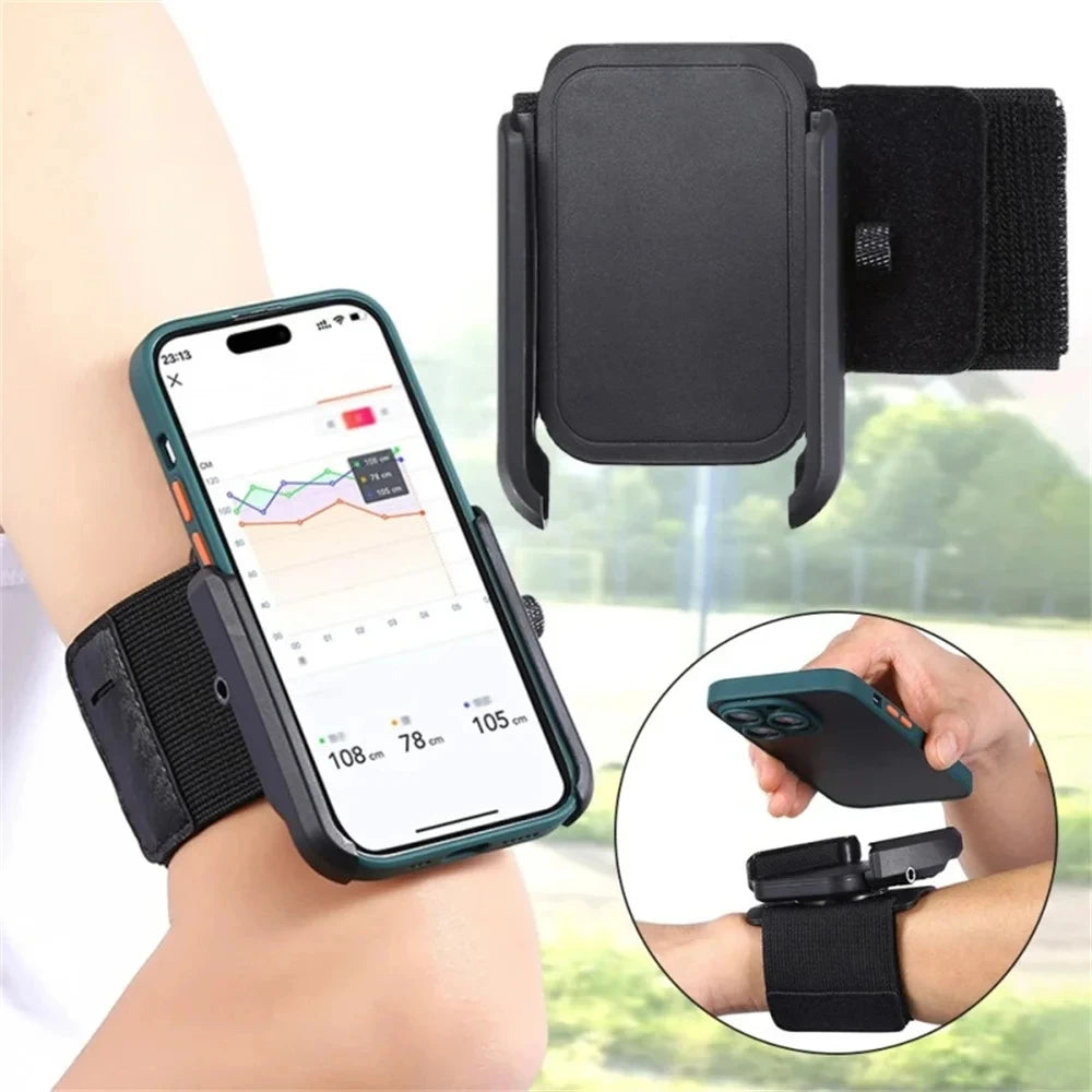 Universal 360 Rotation Multi-function Phone Holder Car Wristband