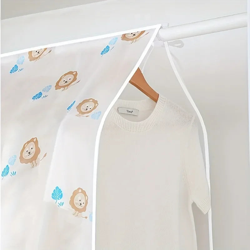 Translucent Dust-Proof Clothing Cover | Wardrobe Hanging Bag Garment Dust Cover Zpaxo