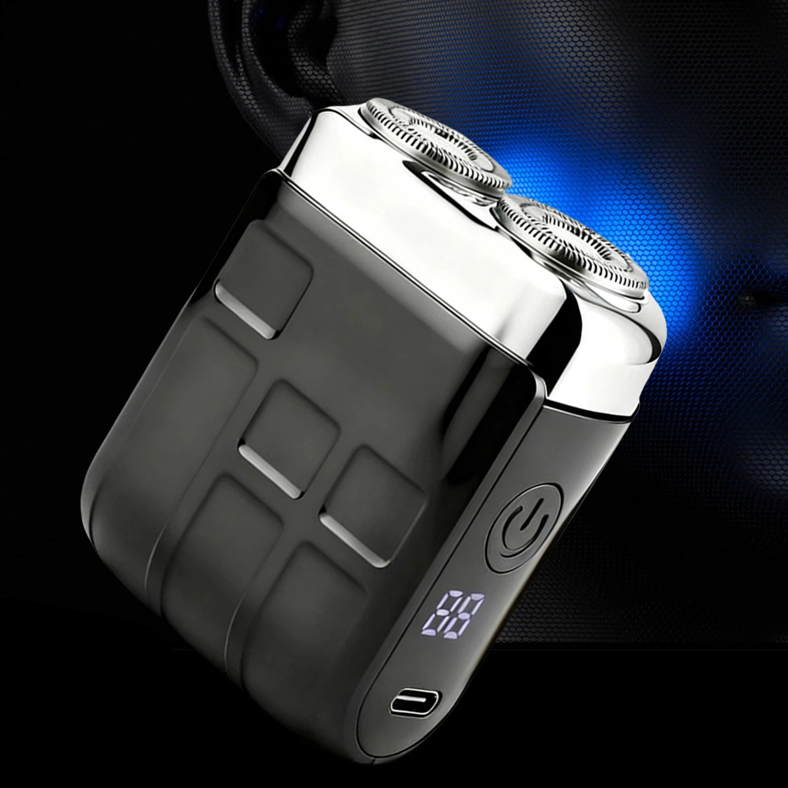 Men Mini Electric Shaver Type-c Rechargeable Facial Beard Trimmer