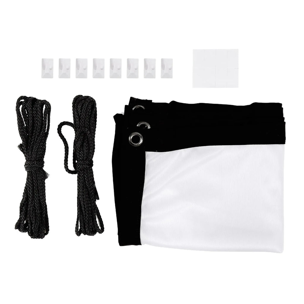 16 9 Thicken Portable Non Crease Soft White Polyester Projector