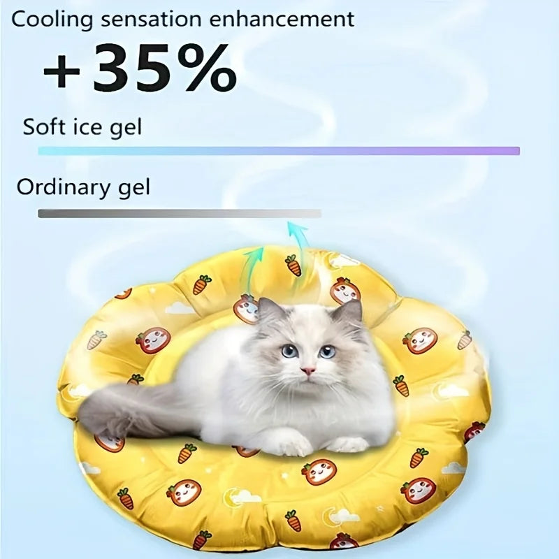 Summer Cooling Pet Nest Gel Ice Dog Cat Universal Clean Mat Zpaxo