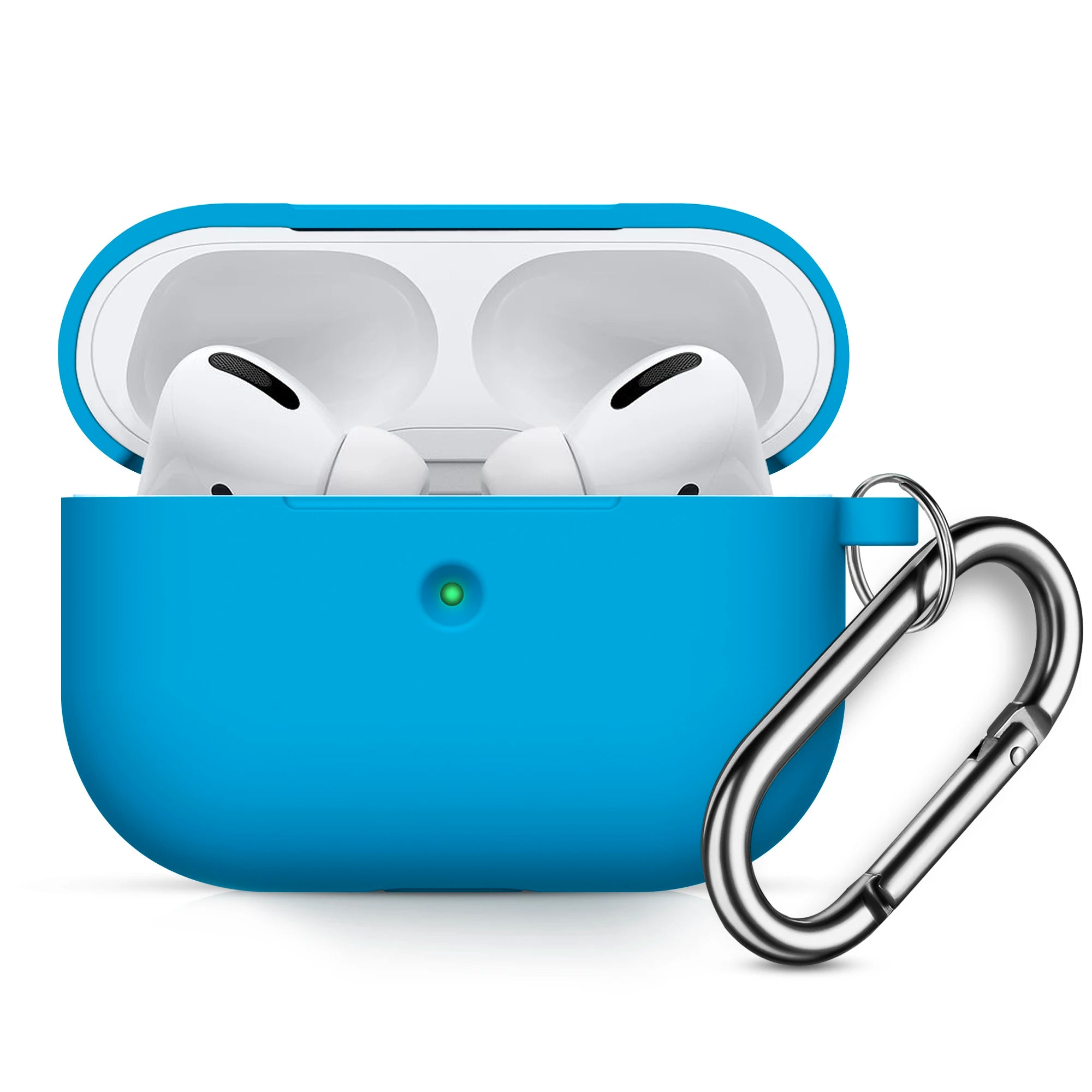 Case For Apple Airpods Pro Case earphone accessories Bluetooth headset silicone Apple Air Pod Pro cover airpods pro 1st gen case Zpaxo Blue