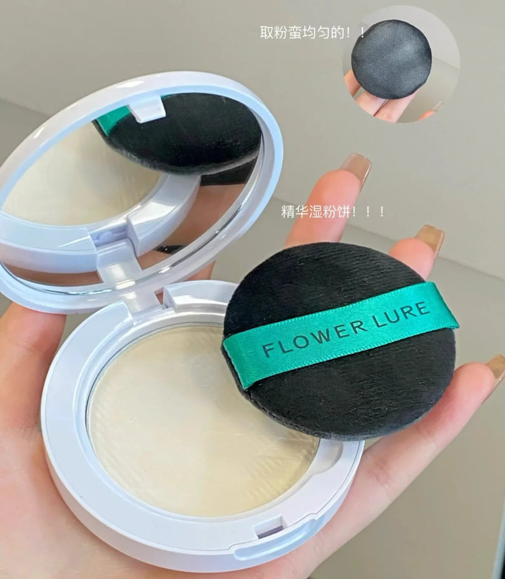 Flower Lure Huajiansong Pressed Powder Makeup Setting Lasting Oil Zpaxo