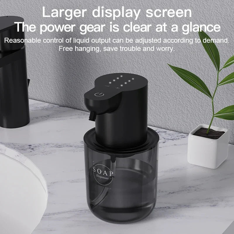 450ml Automatic Inductive Soap Dispenser USB Rechargeable Touchless Foam Soap Dispenser Smart Hand Washing Soap Dispenser Zpaxo