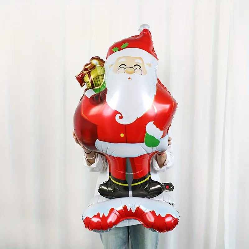 Large Standing Star Christmas Tree Foil Balloon Indoor Outdoor Party