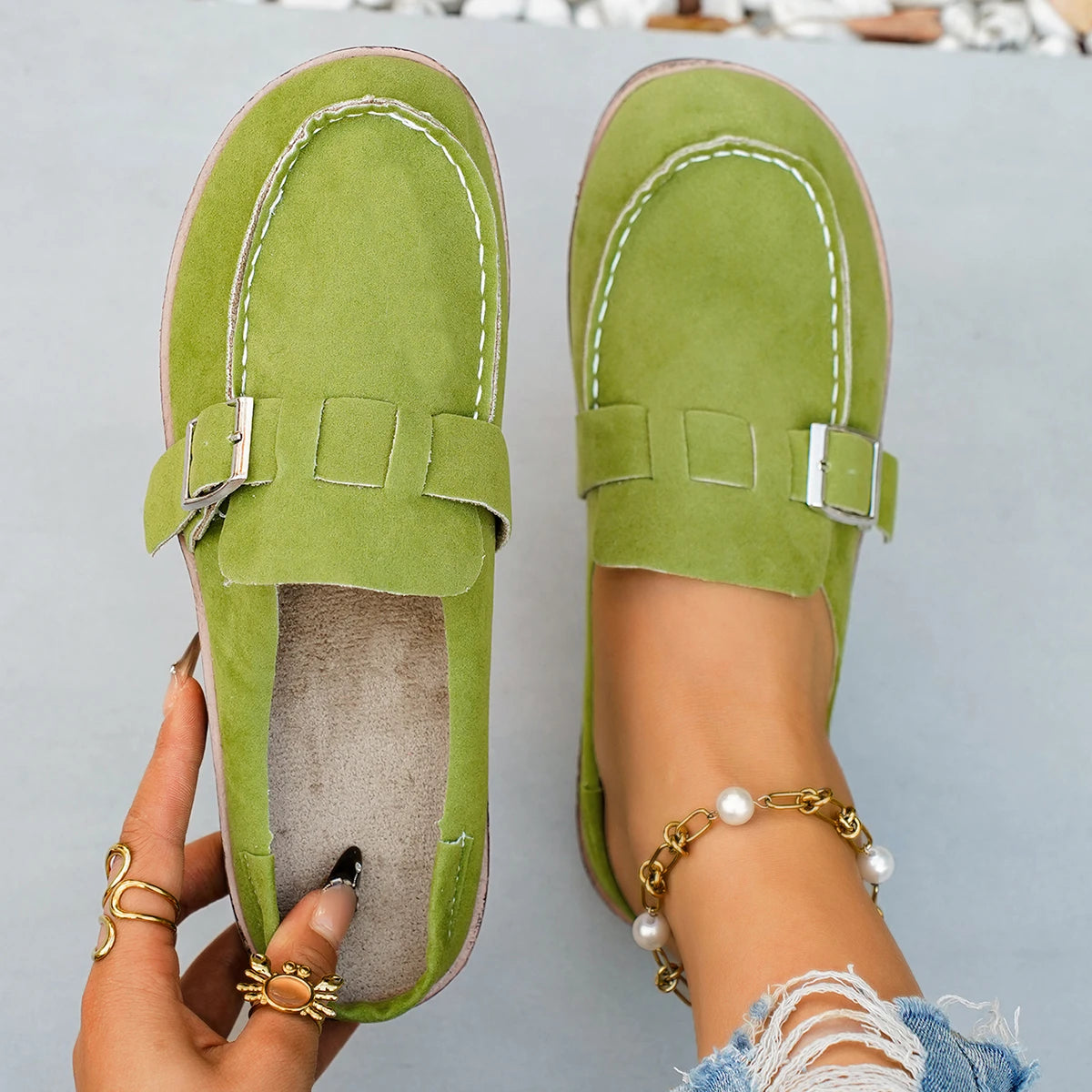 Women Mules Summer Half Slippers Large Size Slippers Women Covering Head Slip-On Shoes Outsole Simple Style Sandals Slides Women Zpaxo green 36