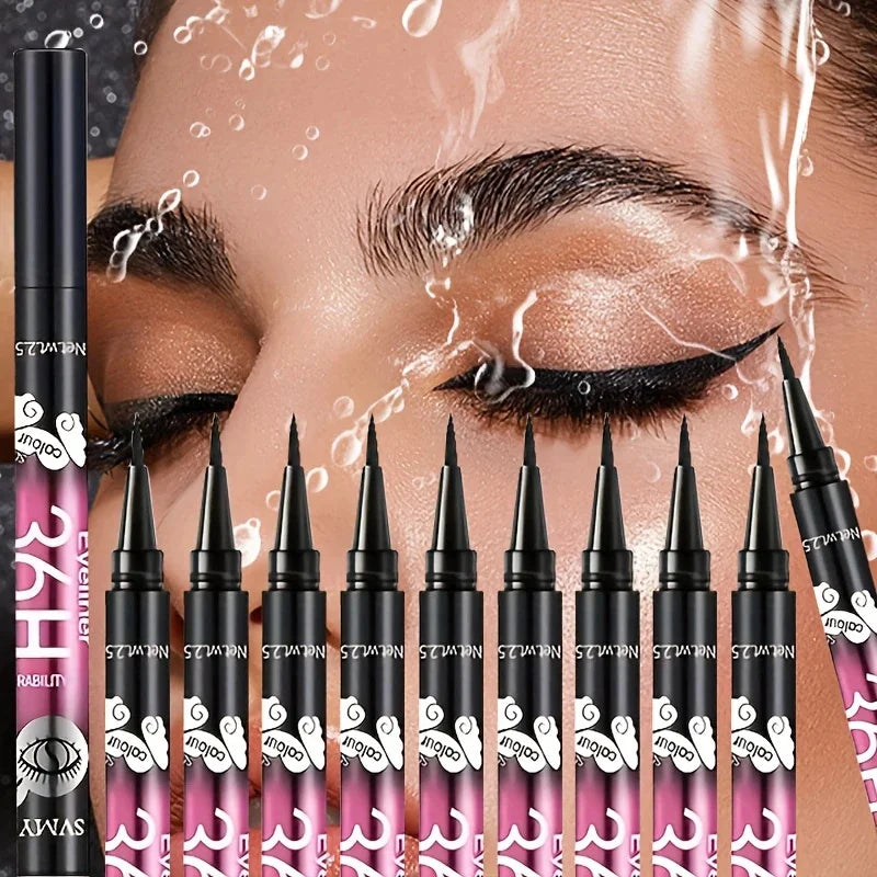 Waterproof Black Eyeliner Pencils-smudge-proof Long-lasting