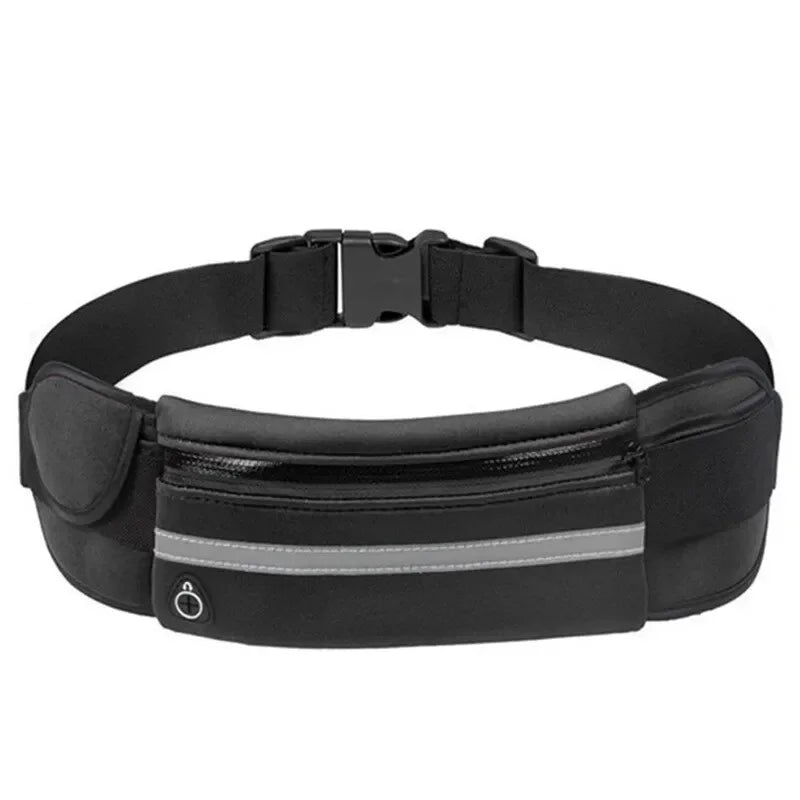 Running Sports Belt Wasit Pockets Men Women Hiking Outdoor Stretch