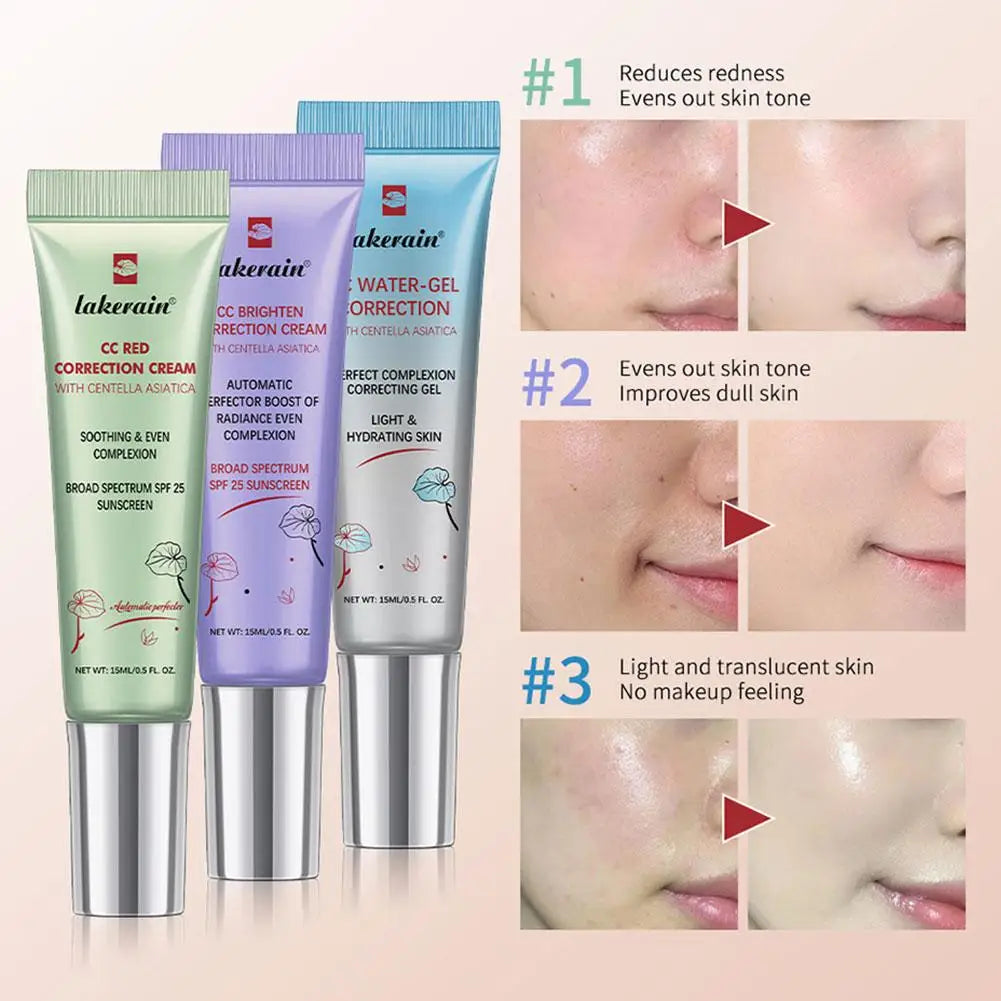 Centella CC Cream – Color-Changing Foundation, Full Coverage & Hydration CC Cream Foundation Zpaxo