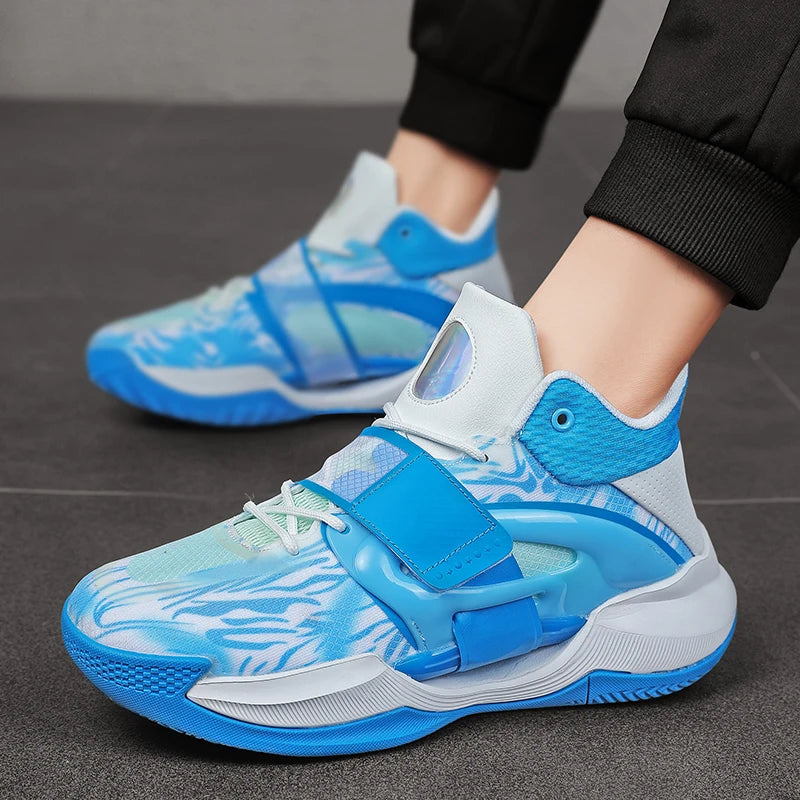 Men's Basketball Shoes Breathable Cushioning Non-slip Wearable Runing