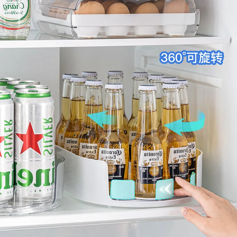 Space Saving Rotating Spice Rack Organizer Countertop Storage Shelf