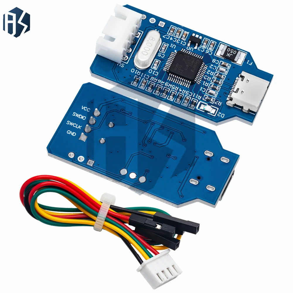 Compatible J-link OB ARM Simulation Debugger SWD Programmer STM32 Zpaxo