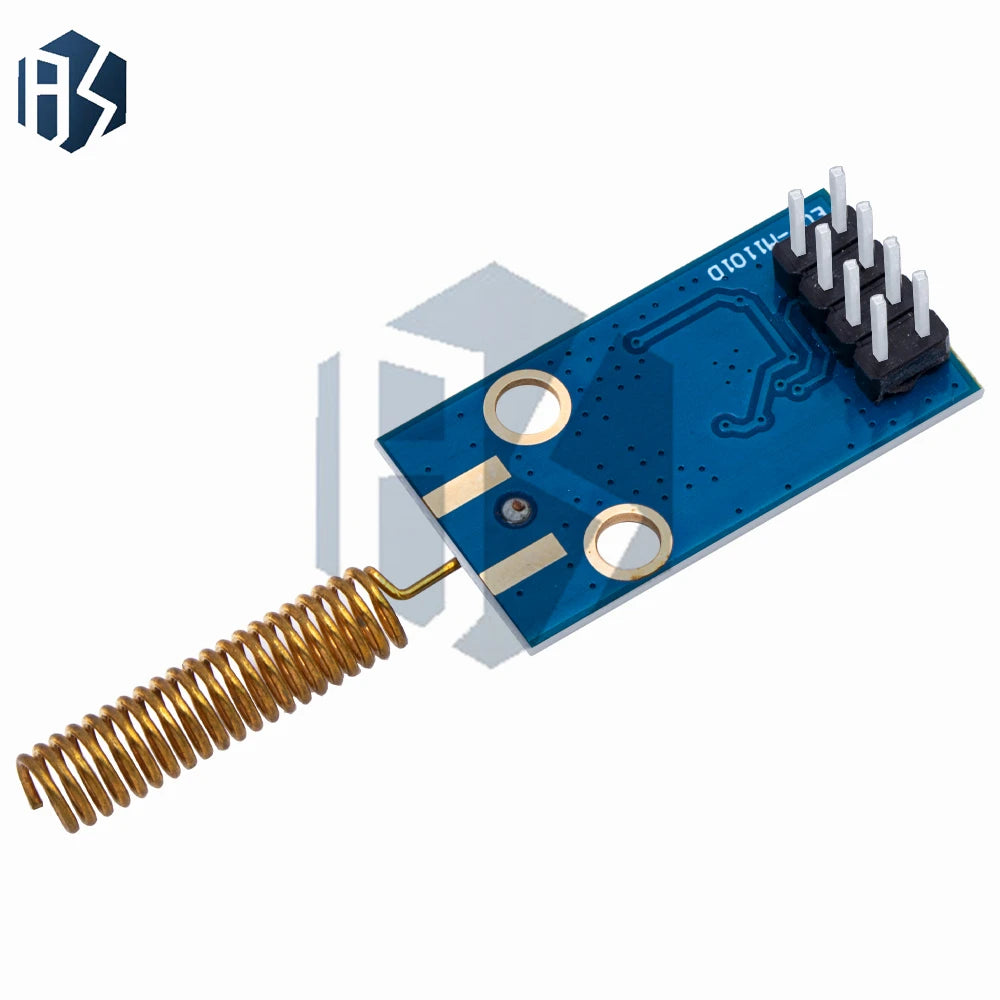 CC1101 Programmable RF Transceiver Module (433MHz with OOK/ASK/MSK Modulation - Long-Distance Wireless Control Board Zpaxo